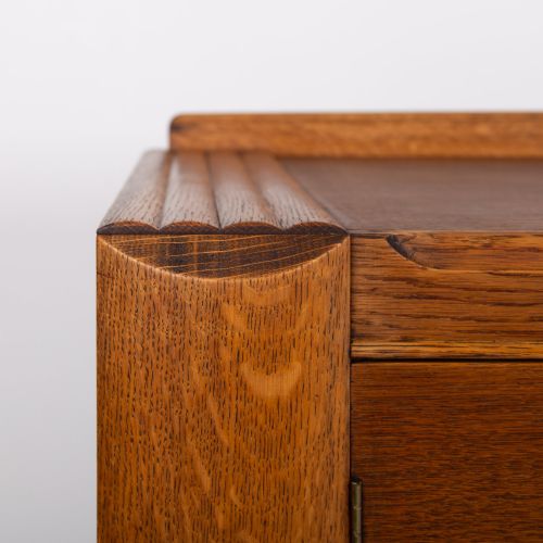 ART DECO MODERNIST OAK SIDEBOARD CABINET C1930 - ADDITIONAL PHOTO 11