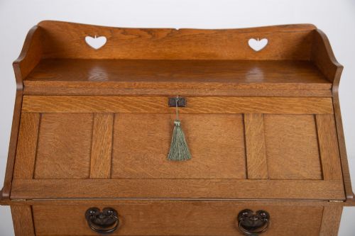 OAK ARTS AND CRAFTS BUREAU FOR LIBERTY AND CO C1905 - ADDITIONAL PHOTO 9