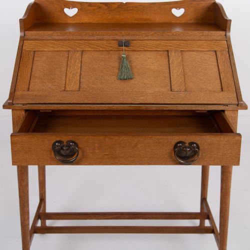 OAK ARTS AND CRAFTS BUREAU FOR LIBERTY AND CO C1905 - ADDITIONAL PHOTO 10