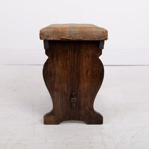 SET OF 4 ARTS AND CRAFTS STOOLS - ADDITIONAL PHOTO 6