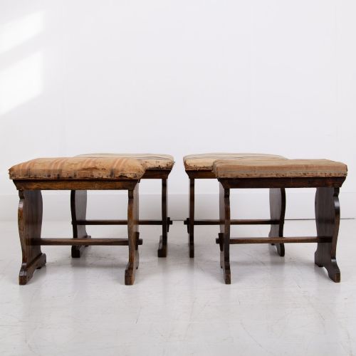 SET OF 4 ARTS AND CRAFTS STOOLS - ADDITIONAL PHOTO 10
