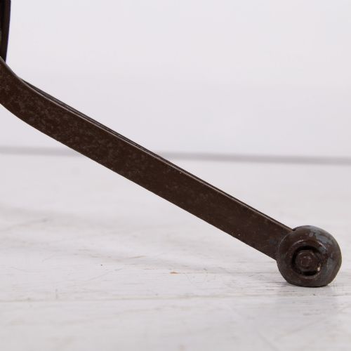 RUBERY OWEN BLADE WORKSHOP STOOL C1930 - ADDITIONAL PHOTO 2