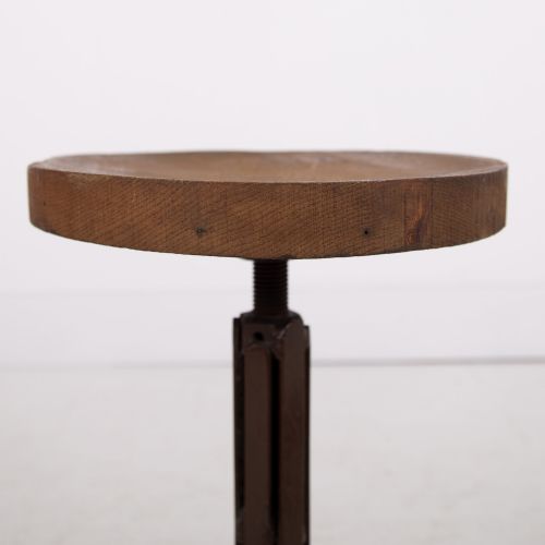 RUBERY OWEN BLADE WORKSHOP STOOL C1930 - ADDITIONAL PHOTO 8