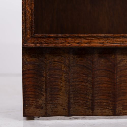 HANDSOME OAK BOOKCASE C1930 - ADDITIONAL PHOTO 7