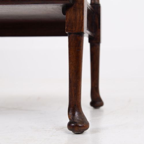 REGENCY REVIVAL ANTIQUE BOOKSHELF WHATNOT SIDE TABLE C1900 - ADDITIONAL PHOTO 7