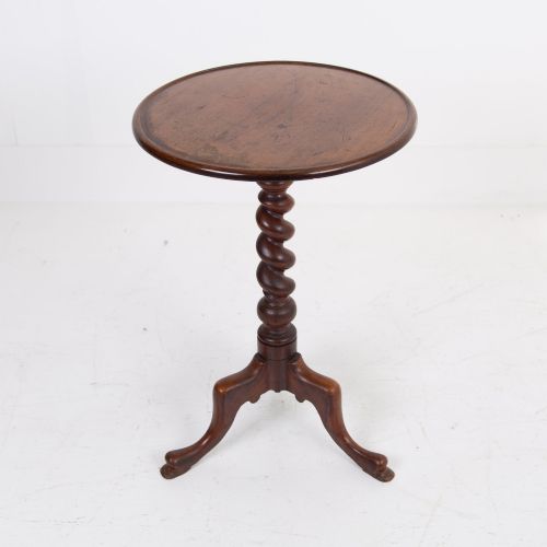 ENGLISH 19TH CENTURY TRIPOD SIDE TABLE - ADDITIONAL PHOTO 1