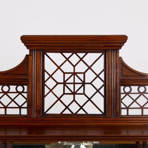 LITTLE AESTHETIC MOVEMENT GLAZED CABINET C1910 - ADDITIONAL PHOTO 2