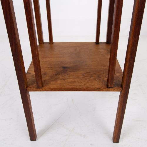 A GLASGOW SCHOOL OAK ARTS AND CRAFTS SIDE TABLE 1910 - ADDITIONAL PHOTO 5
