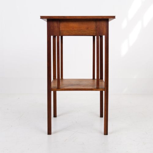 A GLASGOW SCHOOL OAK ARTS AND CRAFTS SIDE TABLE 1910 - ADDITIONAL PHOTO 6