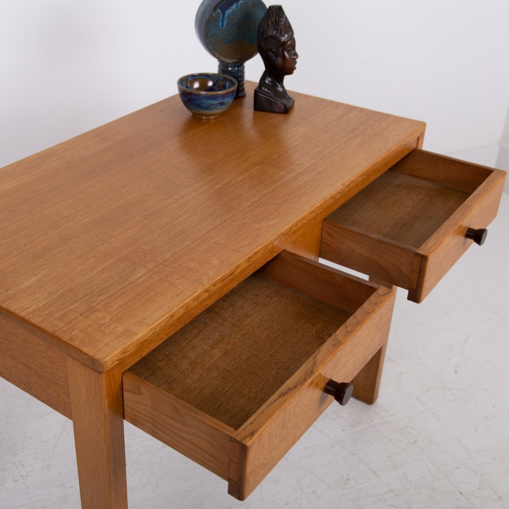 Oak Modernist Gordon Russell Desk Console c1930 View IV