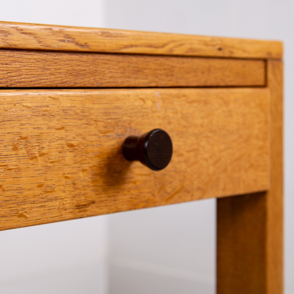 Oak Modernist Gordon Russell Desk Console c1930 View V