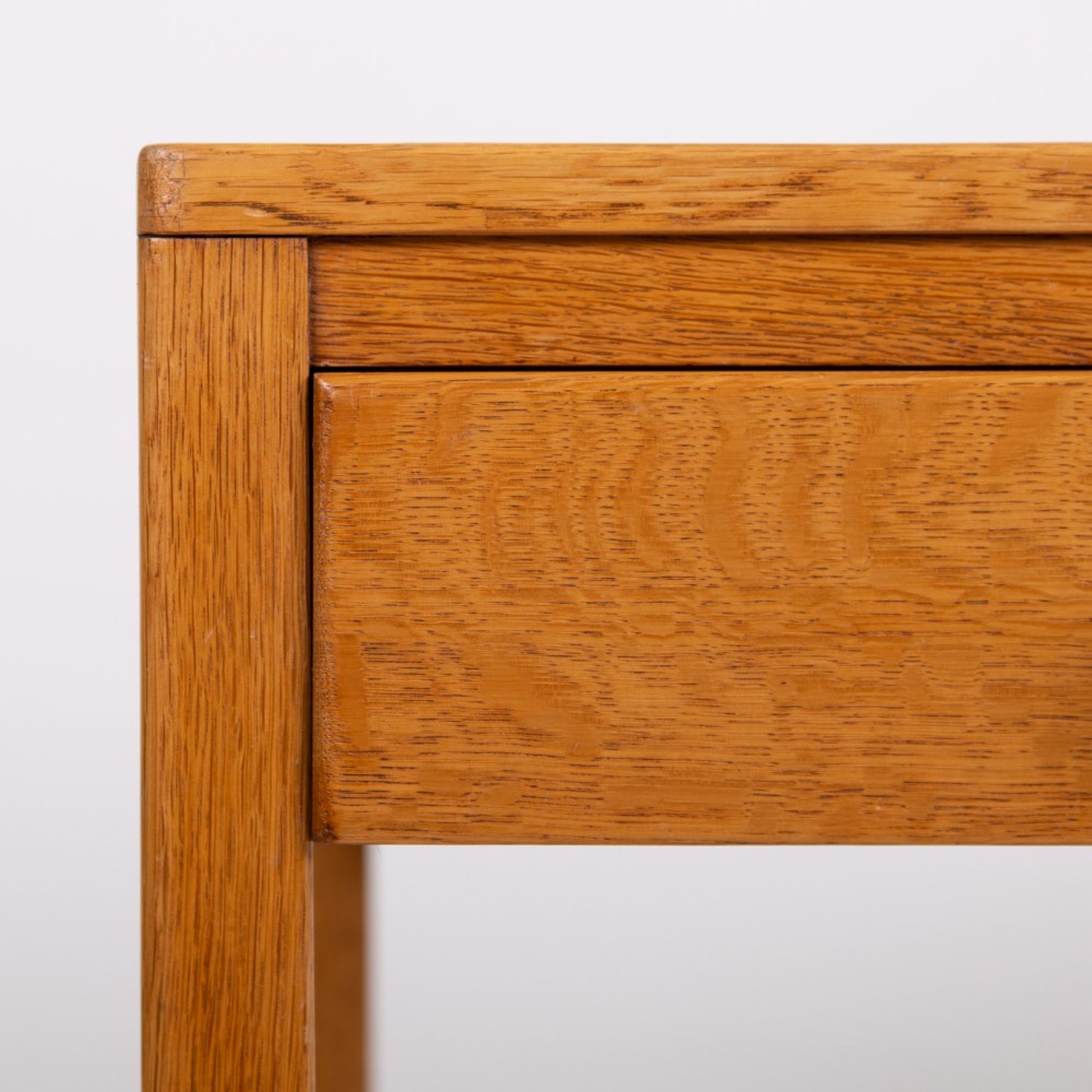 Oak Modernist Gordon Russell Desk Console c1930 View VI