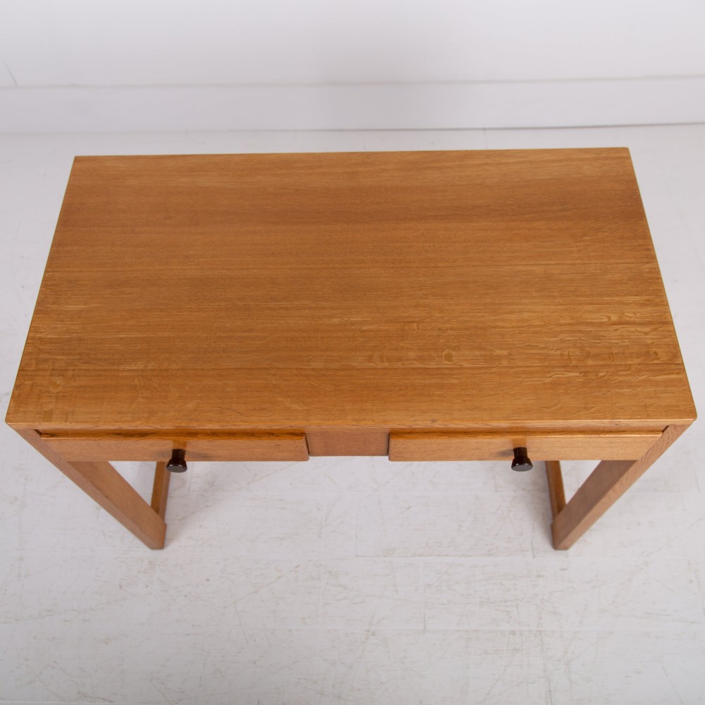 Oak Modernist Gordon Russell Desk Console c1930 View VII