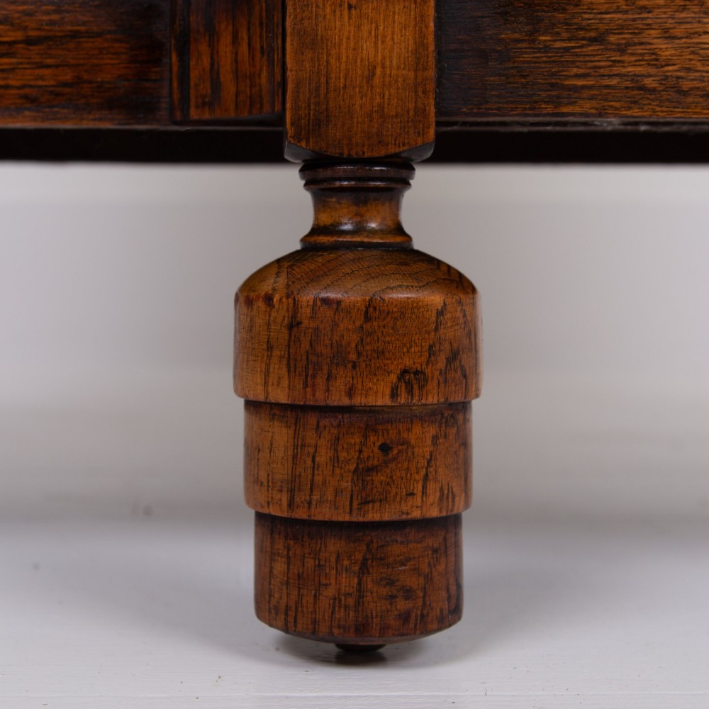 A Most Handsome Art Deco Oak Bureau Bookcase C1930 View V