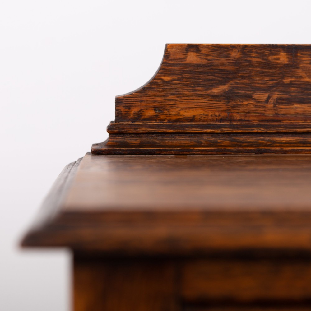 Pair of Decorative Oak Chest Of Drawers C1915 View IX