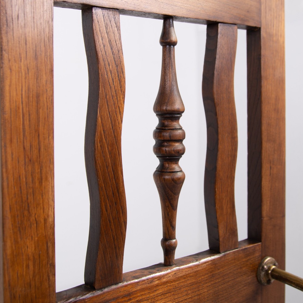 Arts and Crafts Oak Stick Umbrella Stand C1910 View IX