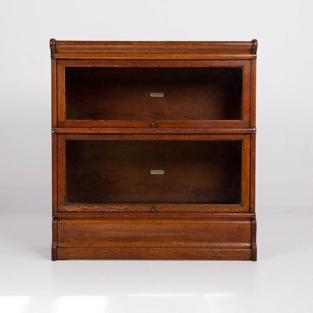 Golden Oak Globe Wernicke Bookcase C1910
