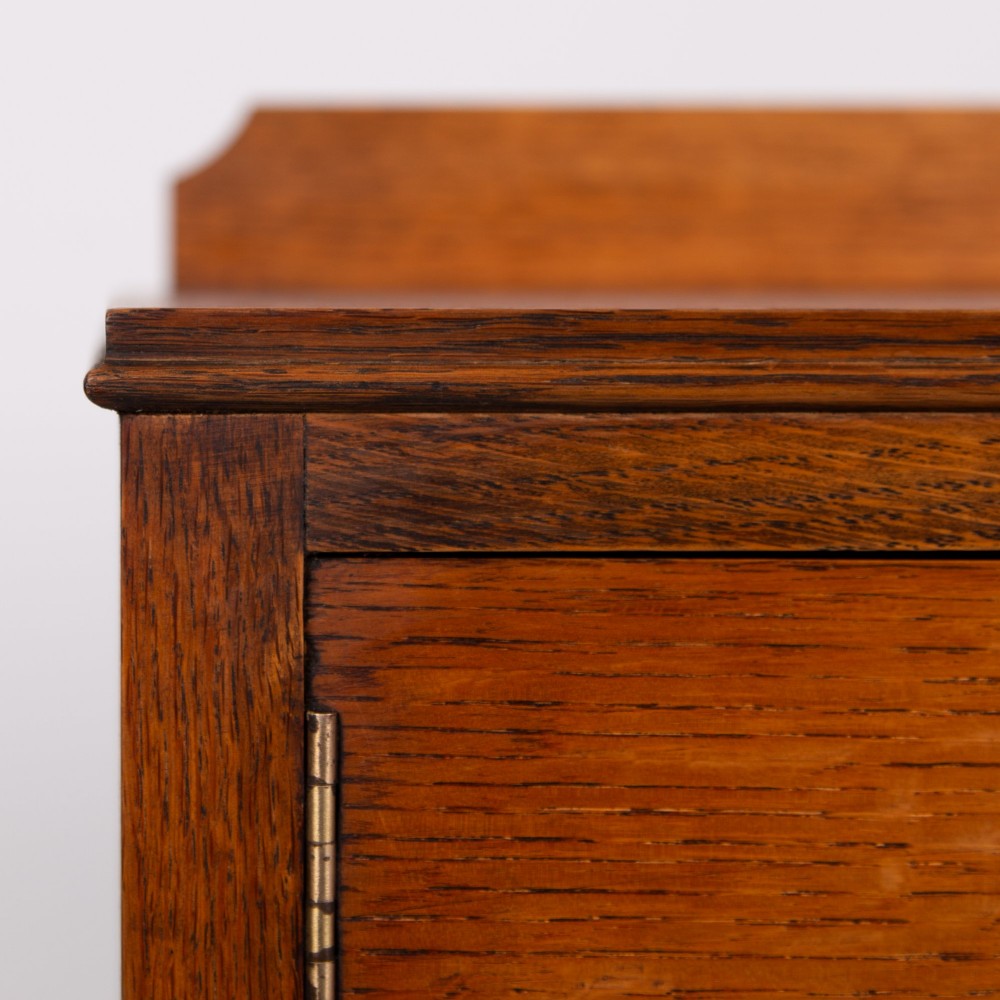 Charming Oak Chest of Drawers With Storage C1920 View VI