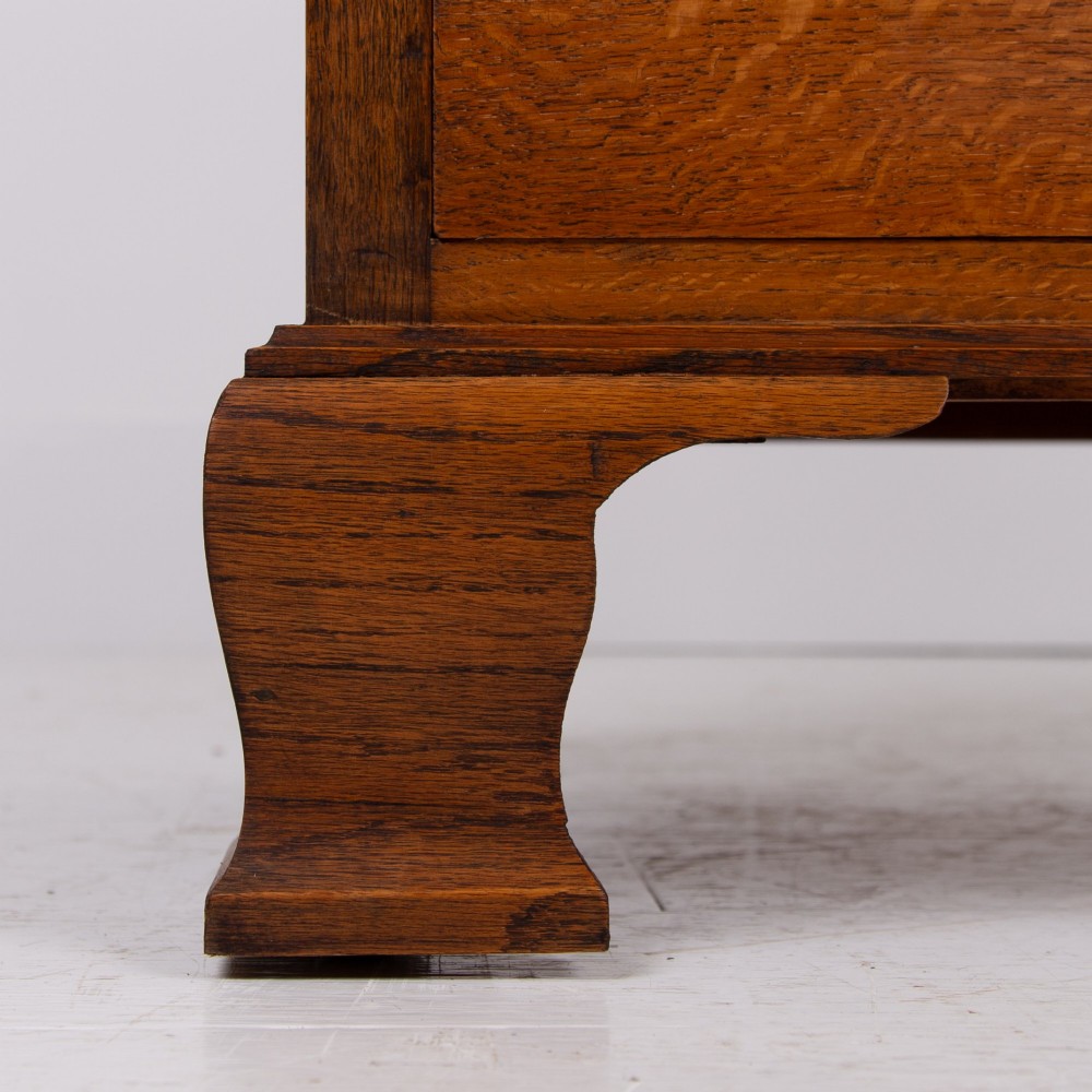 Charming Oak Chest of Drawers With Storage C1920 View VIII