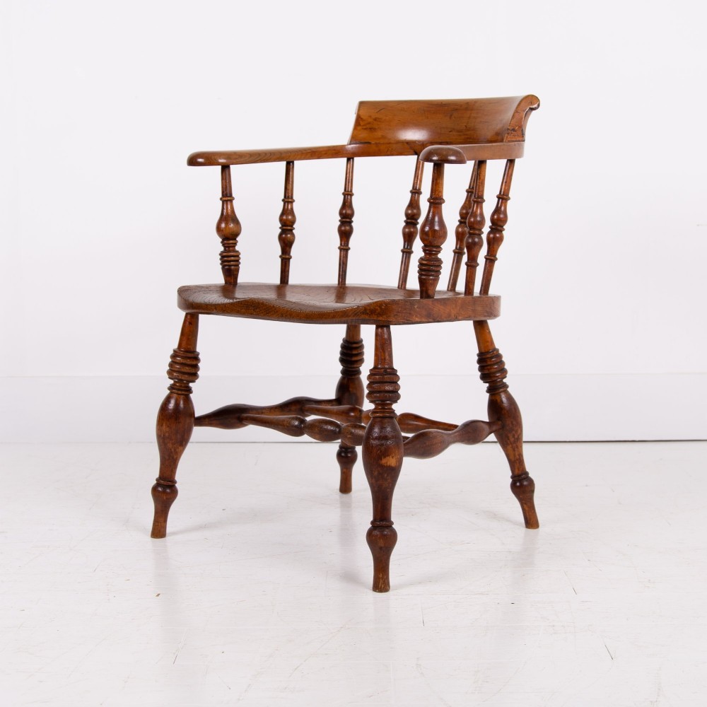 19th Century Smokers Bow Chair View IV