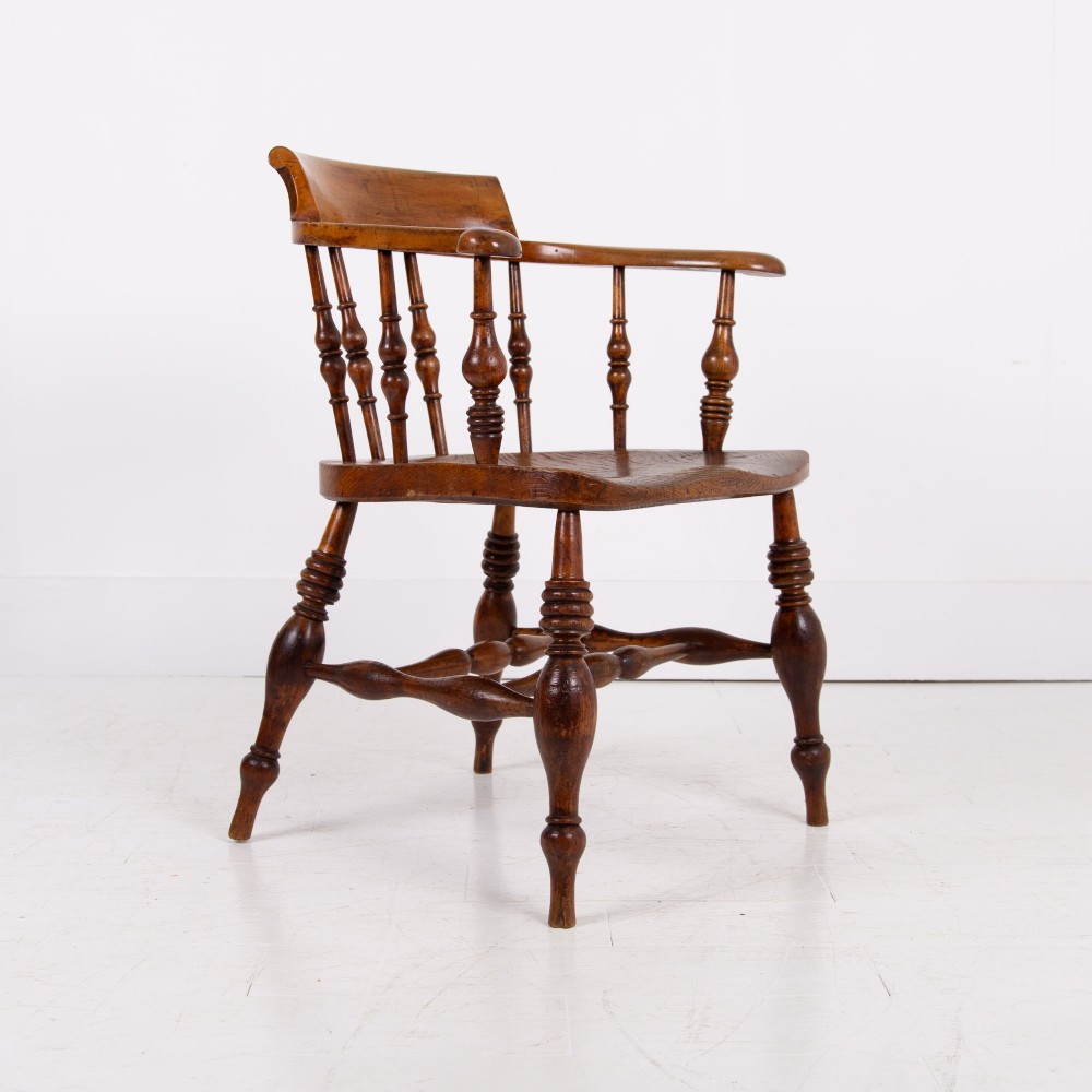 19th Century Smokers Bow Chair