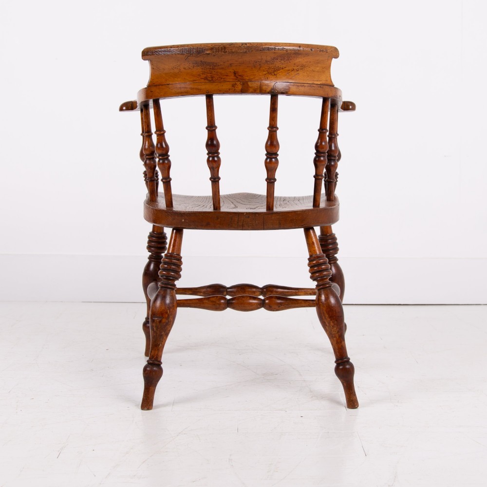 19th Century Smokers Bow Chair View V