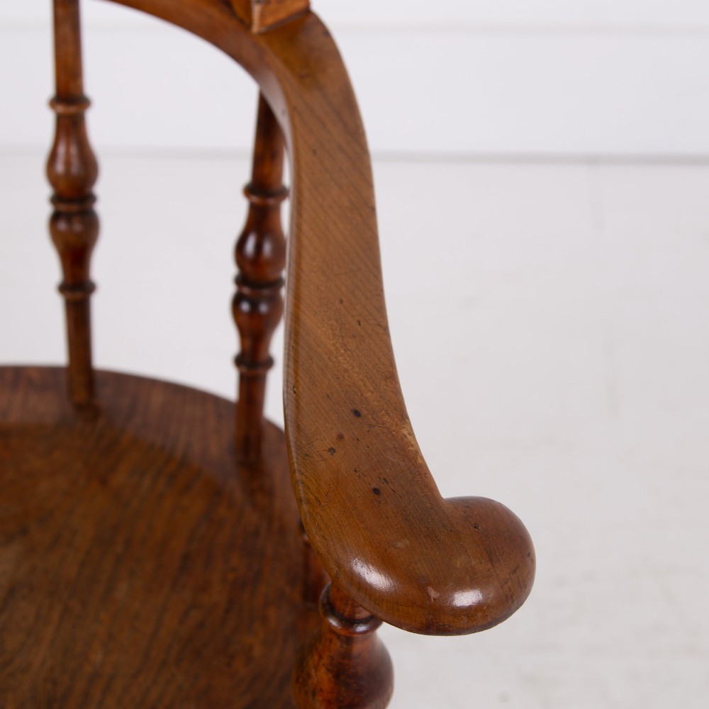 19th Century Smokers Bow Chair View XIII