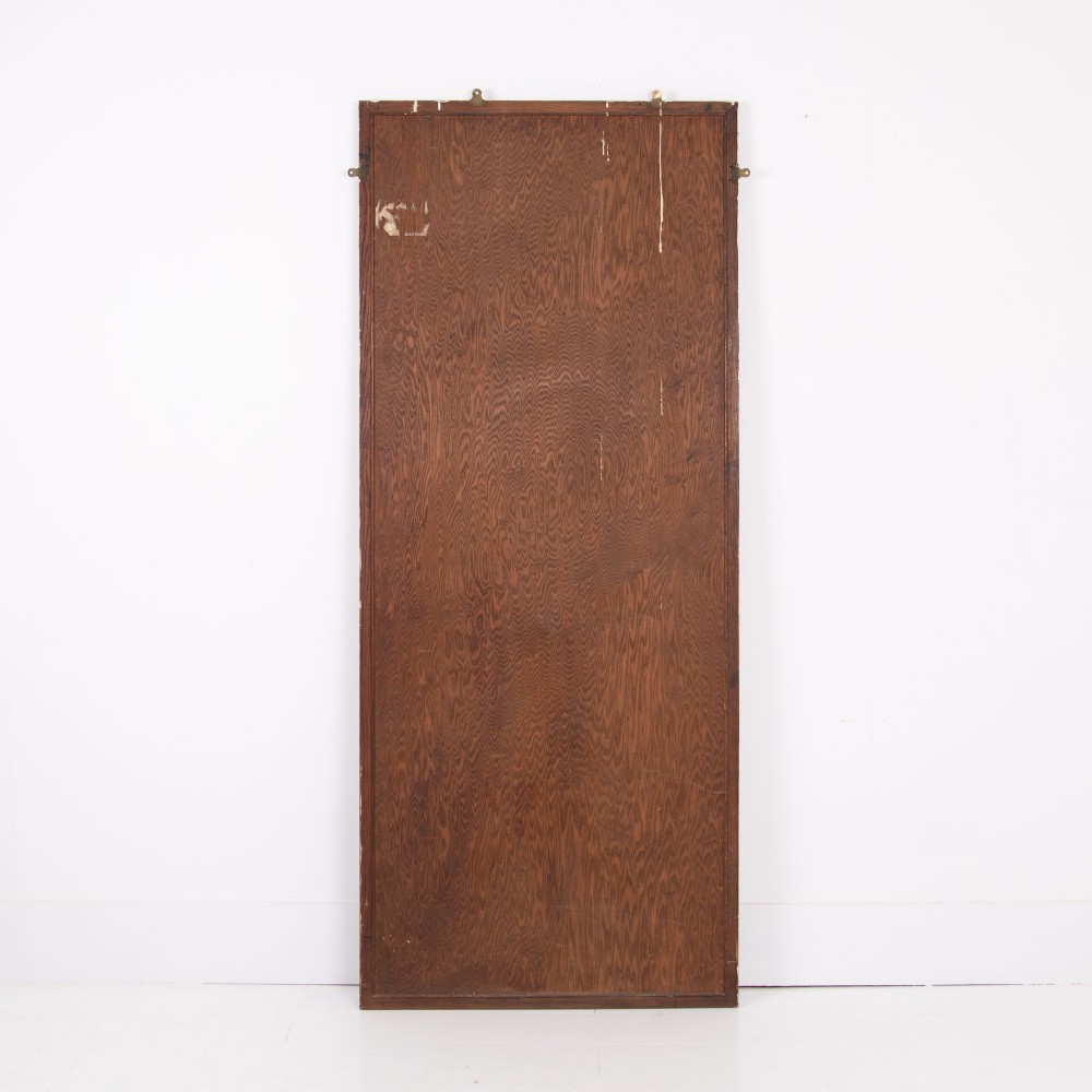 Large 1930s Oak Tailors Shop Mirror NO.2 View IV