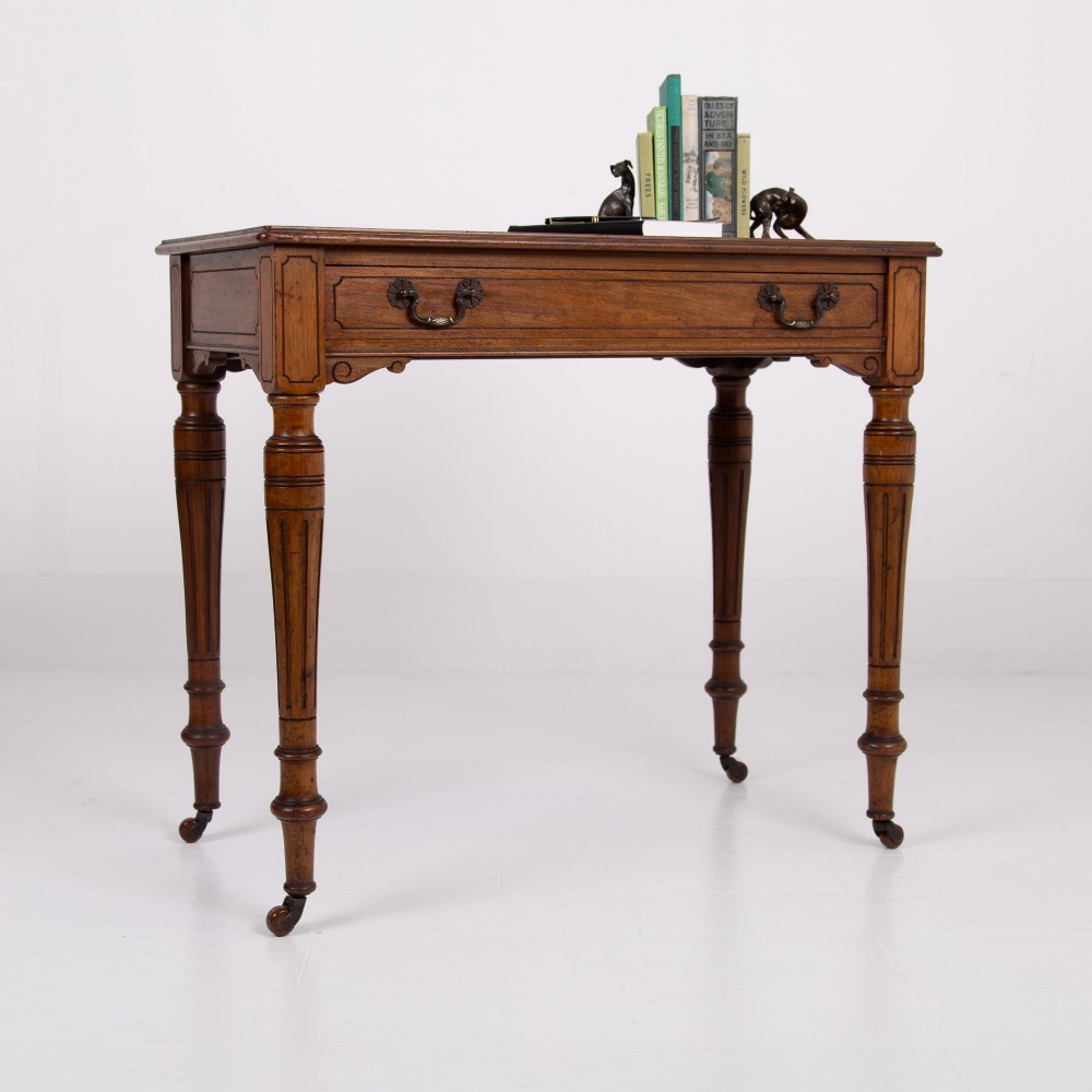 Attractive Antique Victorian Side Table With Drawer C1880 View II