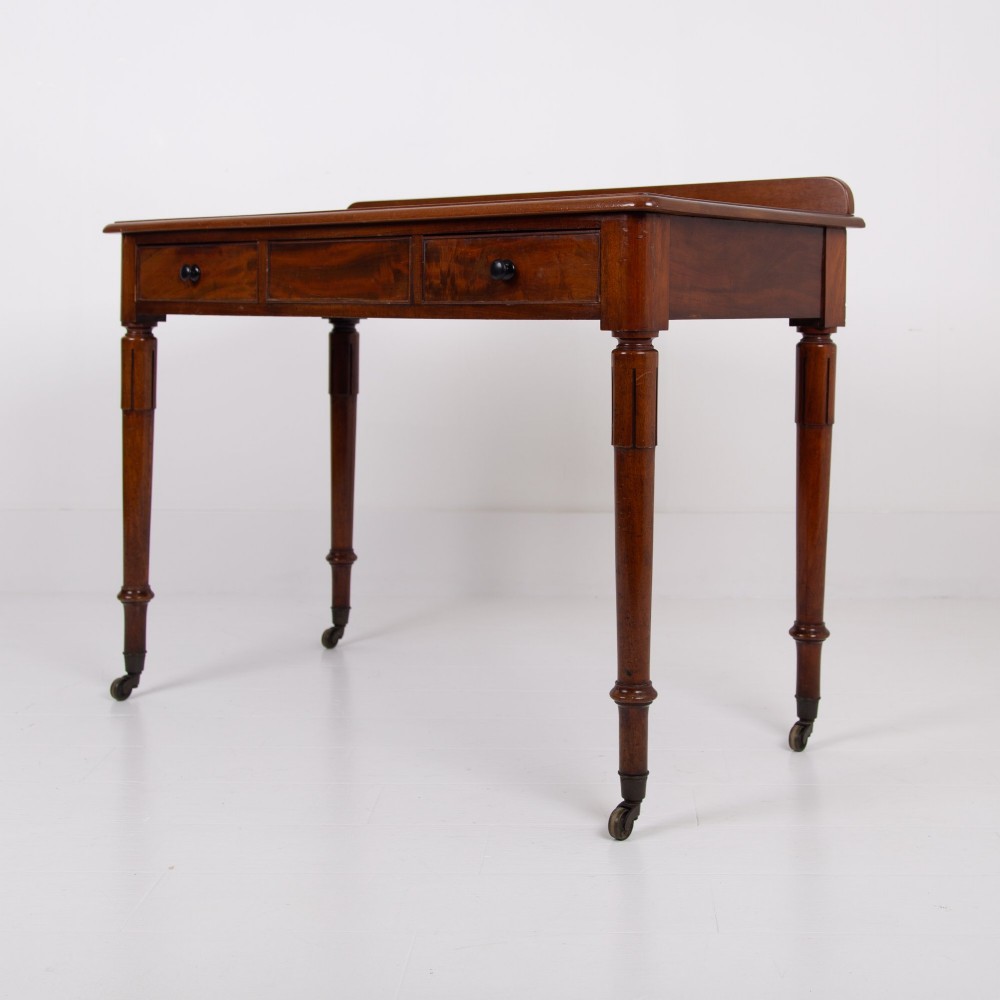 Delightful 19th Century Period 2 Drawer Side Table C1870 View II
