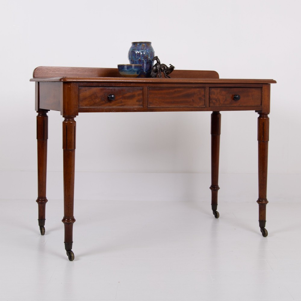 Delightful 19th Century Period 2 Drawer Side Table C1870 View III