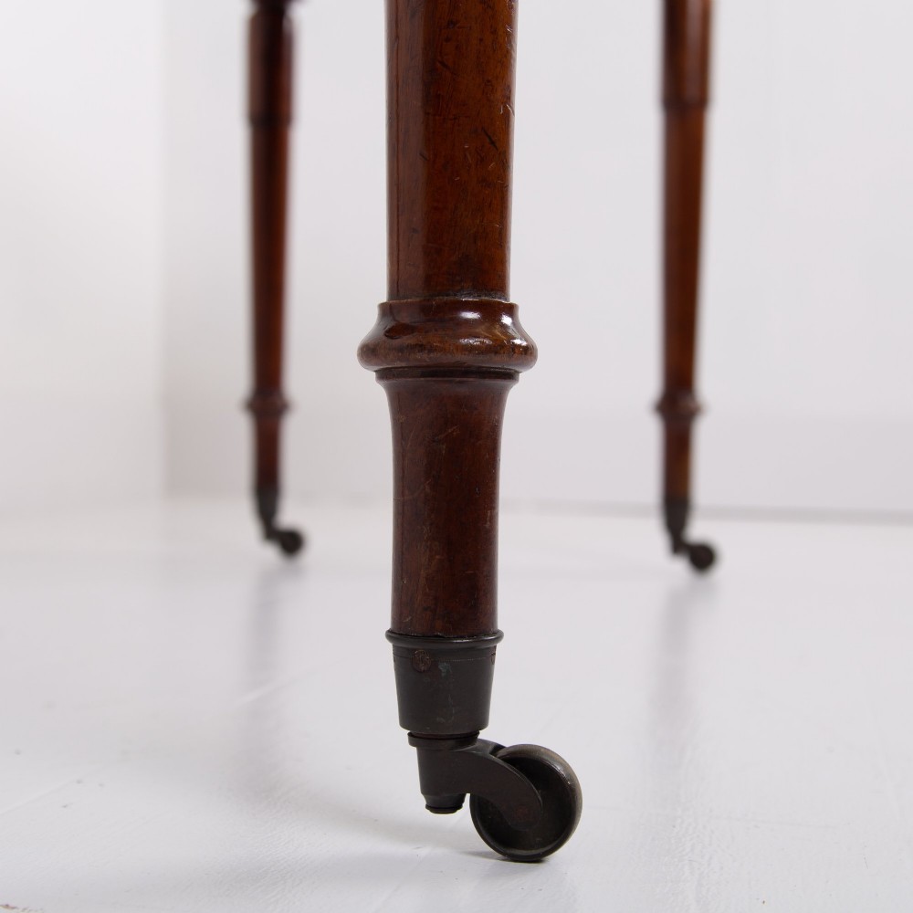 Delightful 19th Century Period 2 Drawer Side Table C1870 View IV