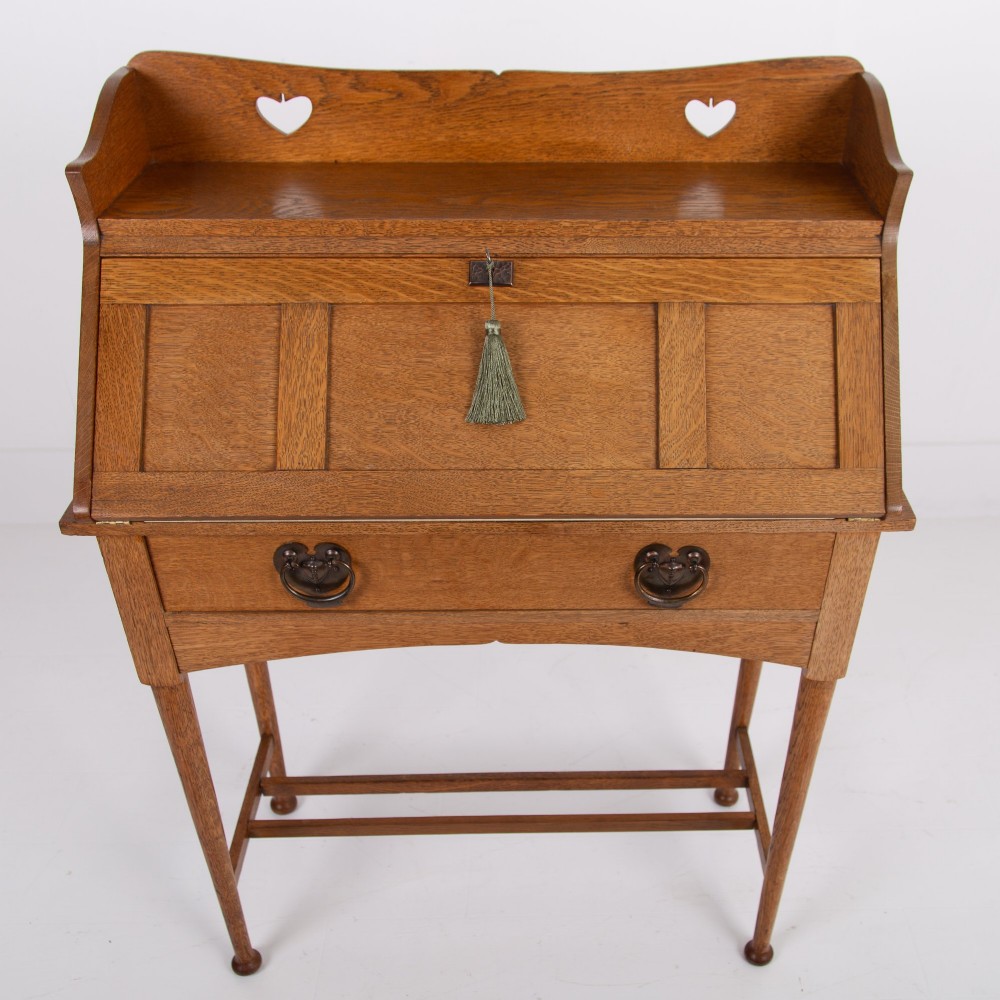 Oak Arts and Crafts Bureau for Liberty and Co C1905 View V