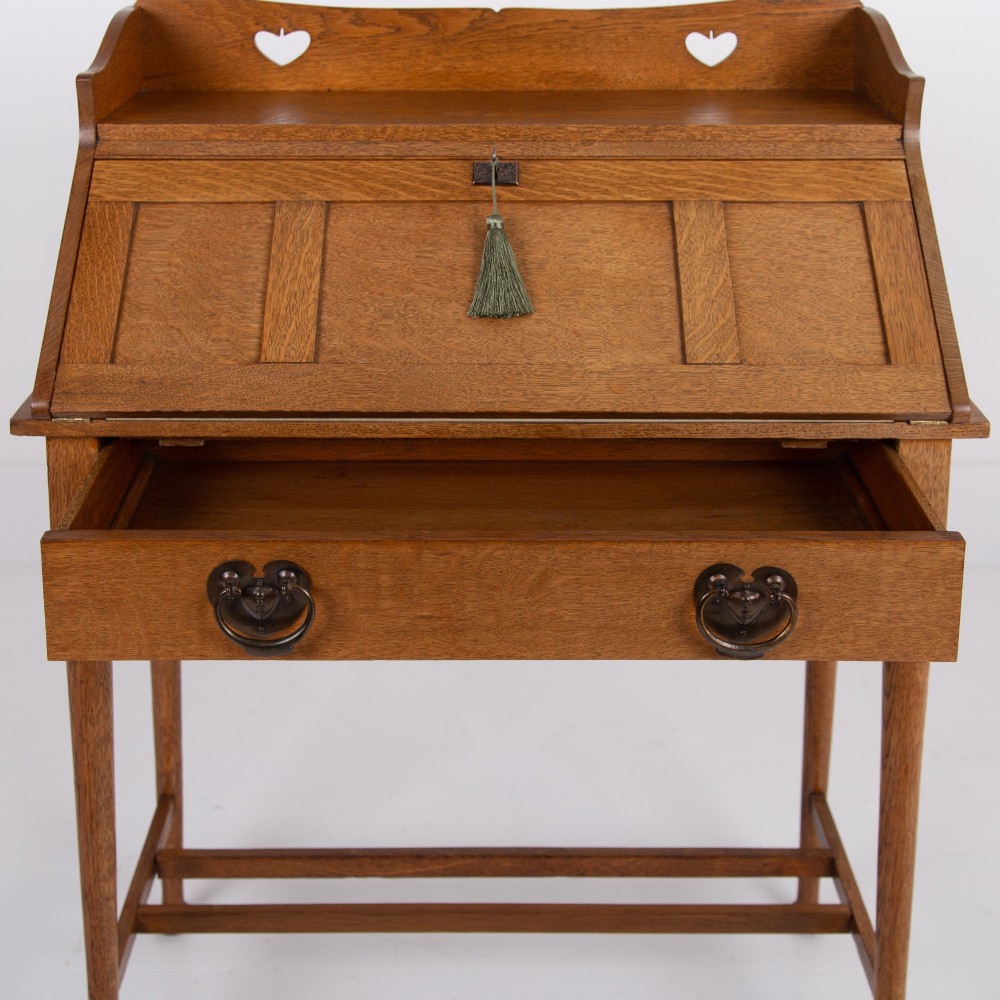 Oak Arts and Crafts Bureau for Liberty and Co C1905 View XI