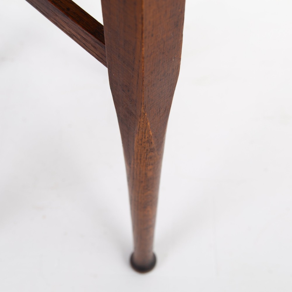 Great Looking English Oak Pub Tavern Side Table C1920 View XIII