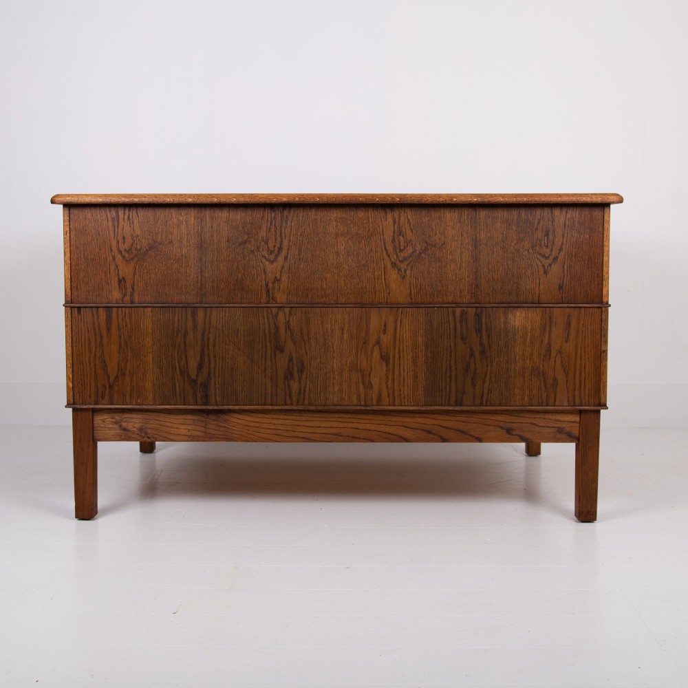 A Large Oak 6 Drawer Plan Map Chest View VII
