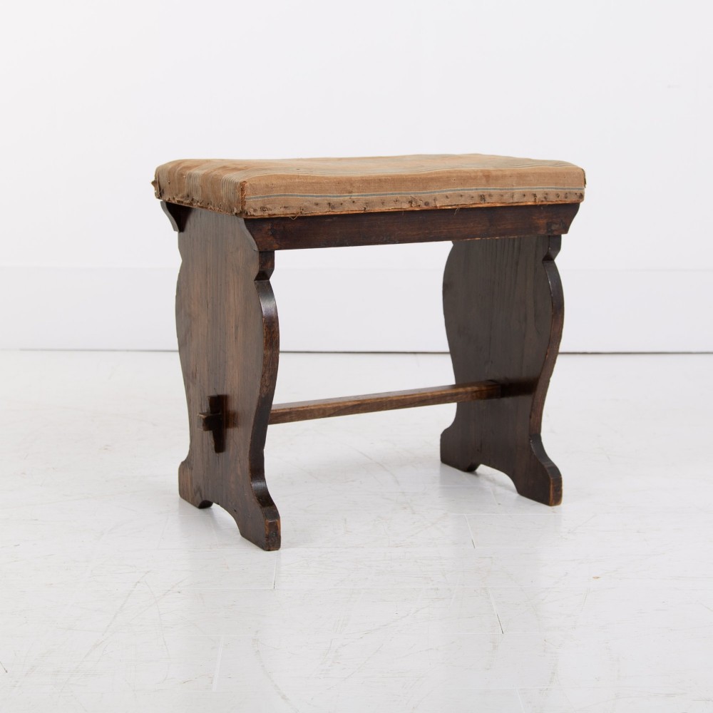 Set of 4 Arts and Crafts Stools View II