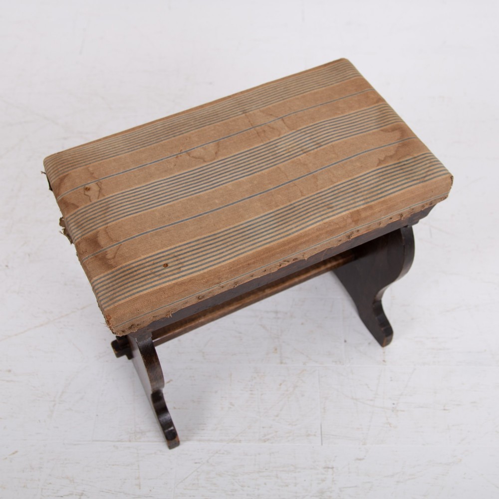 Set of 4 Arts and Crafts Stools View V