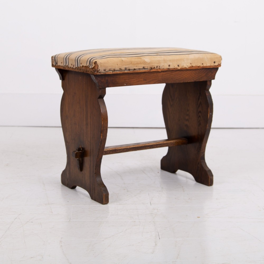 Set of 4 Arts and Crafts Stools View VI