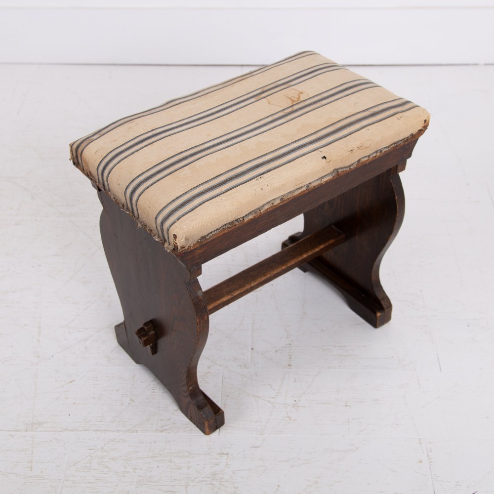 Set of 4 Arts and Crafts Stools View IX