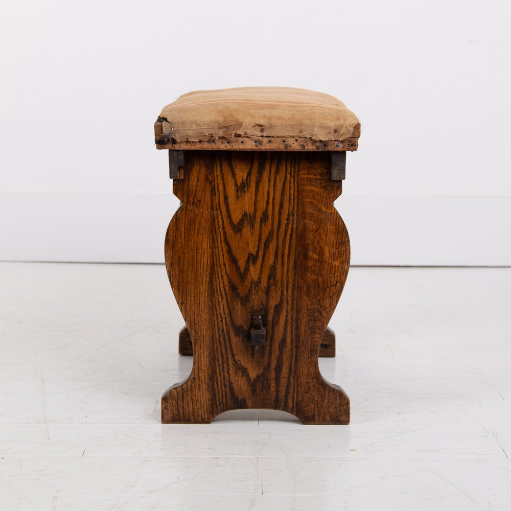 Set of 4 Arts and Crafts Stools View XII