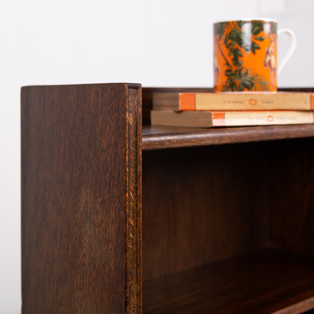 Handsome Oak Bookcase C1930 View VII
