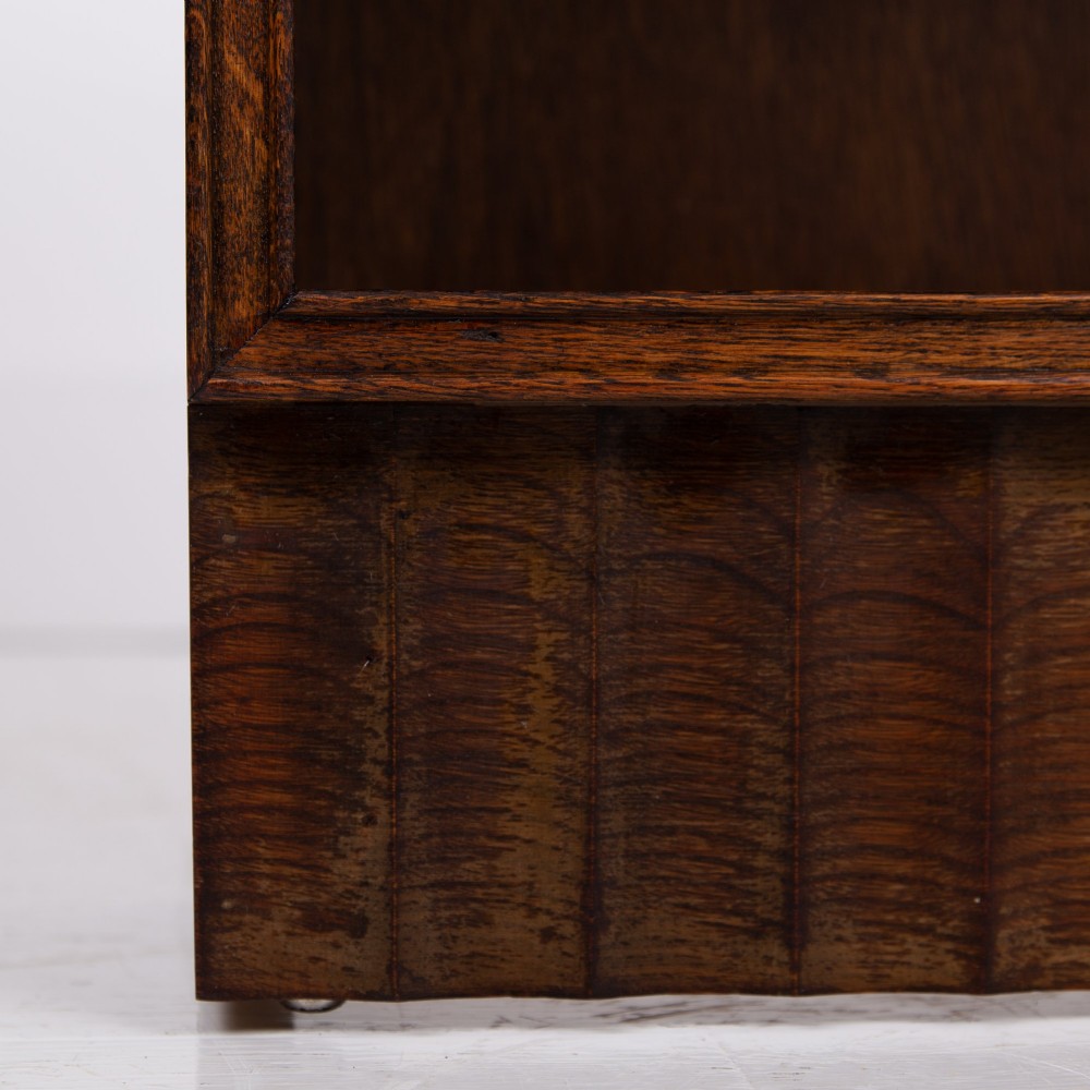 Handsome Oak Bookcase C1930 View VIII