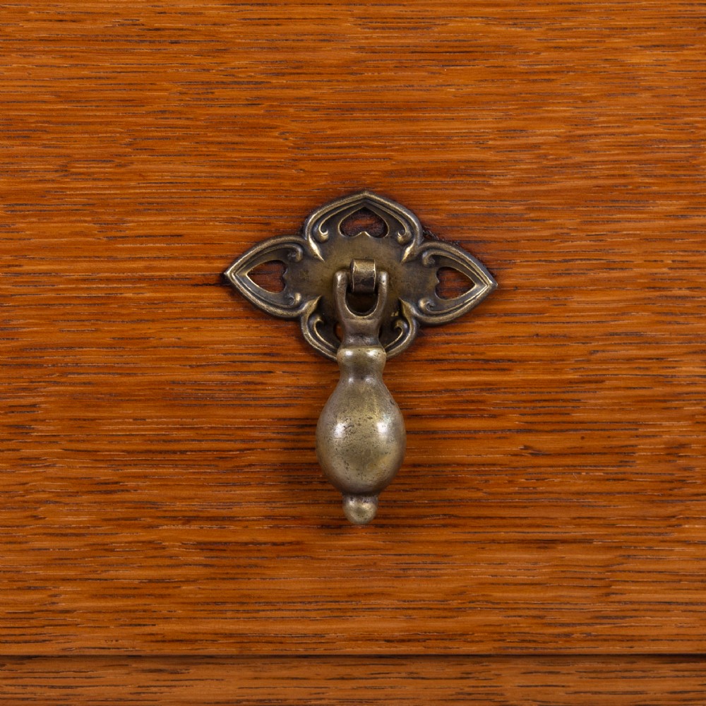 A Charming Oak Cabinet With Drawers C1910 View VII