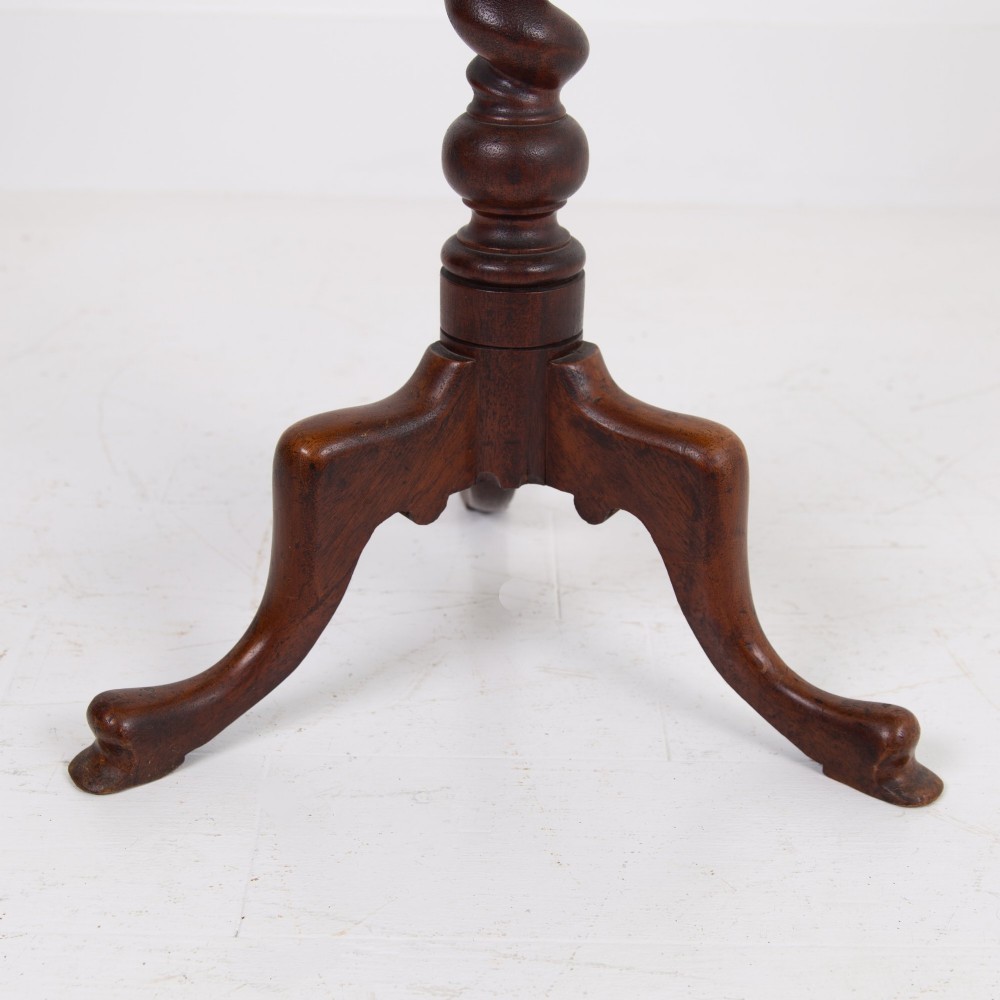 English 19th Century Tripod Side Table View III