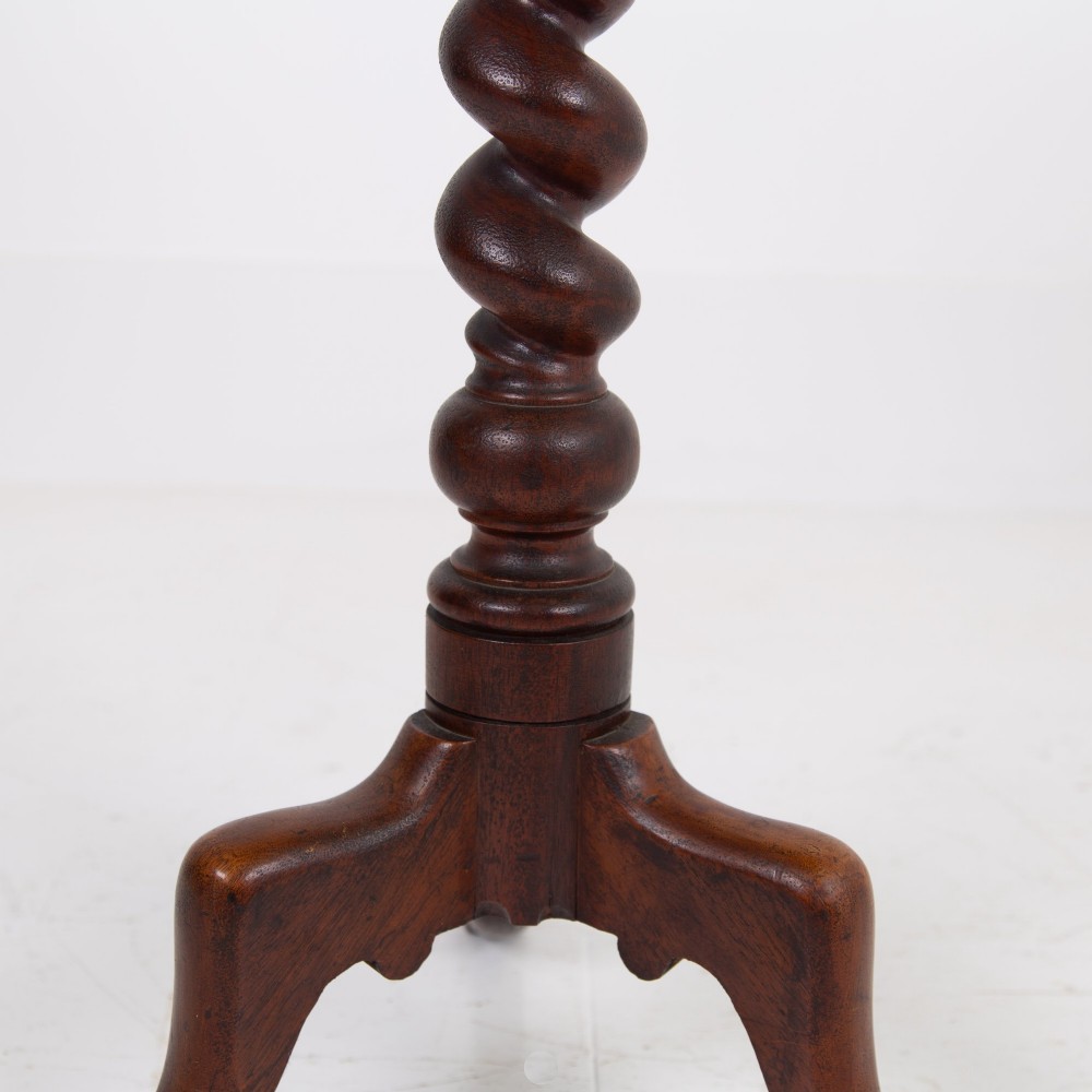 English 19th Century Tripod Side Table View IV