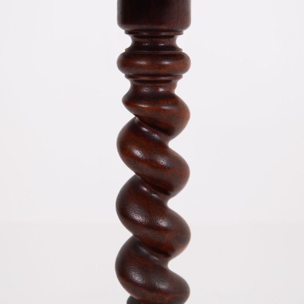 English 19th Century Tripod Side Table View V