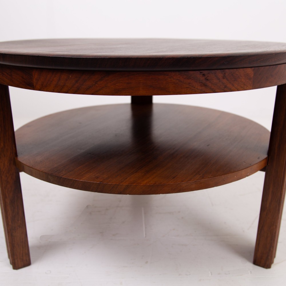 Rare Art Deco Gordon Russell Rosewood Side Coffee Table C1930 View VII