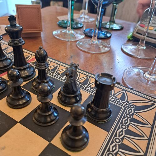 STAUNTON VICTORIAN CHESS SET - ADDITIONAL PHOTO 14