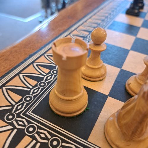 STAUNTON VICTORIAN CHESS SET - ADDITIONAL PHOTO 17